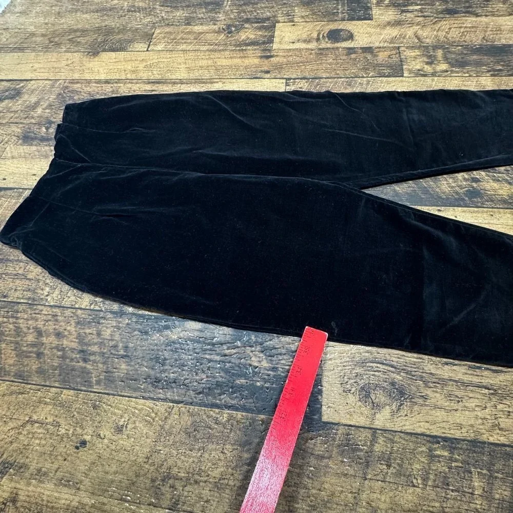 Twill back Velveteen Black Dress‎ Pants Formal Classic Kids Size 14